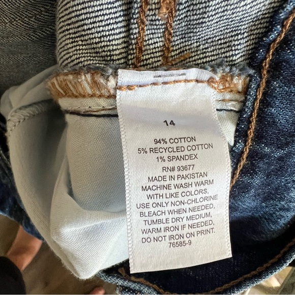 NWT ANA cargo maxi denim skirt. Fashionable - Picture 10 of 12